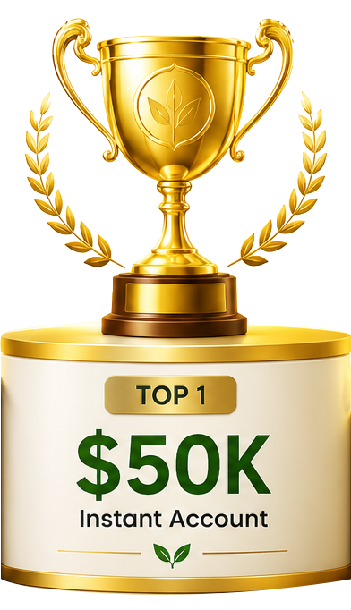 Top 1 prize: $50K Instant Account